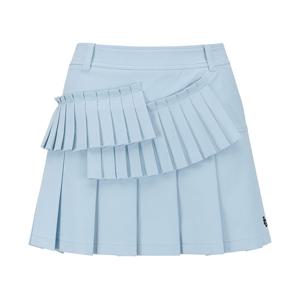 [파리게이츠] 여성 플리츠 패널 큐롯 스커트 521E1PC305_BL