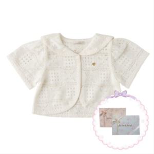 선물추천 [밍크뮤HP]25년S S(IV)퓨어세일러카라레이스가디건 (35315-200-04)