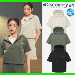 디스커버리 25SS 프레시벤트 여성 폴튼 반팔 트레이닝 자켓 DWTR9A053-JDGS