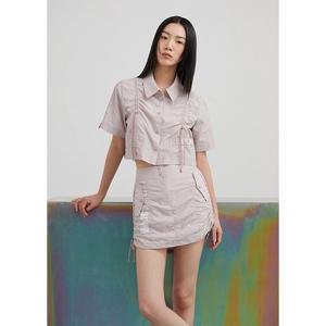 [에고이스트]레터링포인트루즈핏숏파카링점퍼 EQ2WZ462_DJ