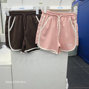 [에꼴리에]에꼴리에 4부배색랍바돌핀바지 25B1758_SC