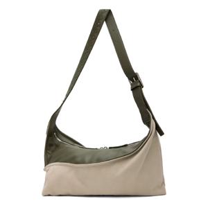 Bottega Veneta 메신저백 오프 화이트   그린 스몰 지그재그 메신저백 242798M170012