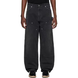 Golden Goose 청바지 블랙 디스트레스 데님 진 251264M186001