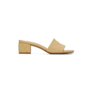 Bottega Veneta 샌들 베이지 에이미 뮬 241798F125017