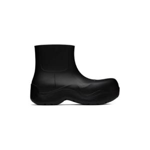 Bottega Veneta 첼시부츠 블랙 퍼들 부츠 231798M223005