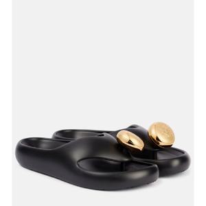 로에베 Paulas Ibiza Foam Pebble PVC 슬라이드  P01057101