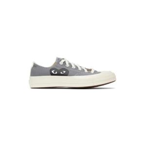 꼼데가르송 스니커즈 그레이 Converse 하프 하트 척 70 로우탑 스니커즈 221246F128001