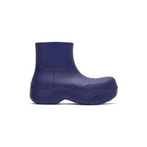 Bottega Veneta 첼시부츠 퍼플 퍼들 부츠 221798M223078