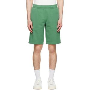 Maison Kitsune 반바지 그린 크레스트 쇼츠 232389M193001