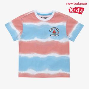 [뉴발란스]뉴발란스 키즈 비치 타이다잉 티셔츠 NK9EE2603U-50