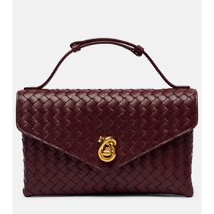 Bottega Veneta Knot Lock 레더 숄더 백 P01054772