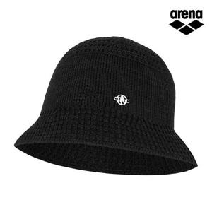 [아레나공식] 니트햇 비치 모자 A5AC1SH08BLK