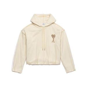 AMI Paris 아미 드 꾀흐 튤 후디 H23USW221PA0018