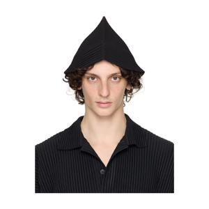 Homme Plisse Issey Miyake 버킷햇 블랙 어 피스 오브 모바일 모자 252729M140000