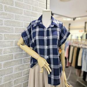 [레코브]LC41E8NB014X_요루 체크 셔츠