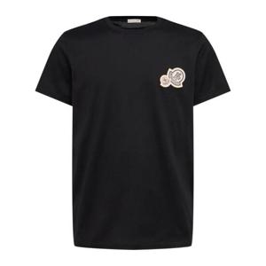 몽클레어 Double logo patch cotton t shirt 82I-3EU041