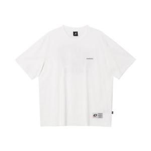 M 캉골반팔티 CQK KREC-ST27810WH 러시 로고 티셔츠 2781 화이트