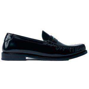25 FW 생로랑 Le 15 YSL 모노그램 로고 플라크 브러쉬 레더 르 로퍼 670232 AAA7R 100