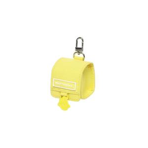 와이드앵글골프썬캡 KQJ WWP24Z01Y4 여성 CO 가죽 볼케이스 1구 (Yellow)