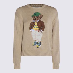 폴로 랄프로렌 가디건 211972121001 TAN MULTI