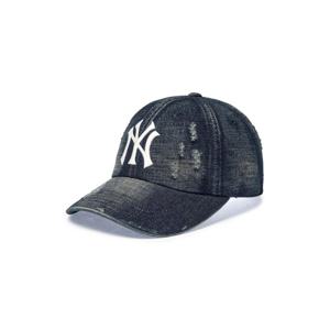 MLB  (3ACPB195N-50NYL) 공용 빈티지 데님 언스트럭쳐 볼캡