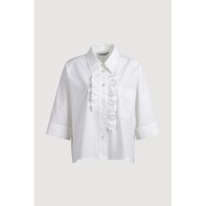 [럭키슈에뜨][온라인전용]프릴셔츠 Blouse  LQSAM25200