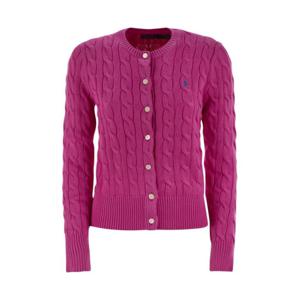 폴로 랄프로렌 가디건 211891643 019 PINK PURPLE
