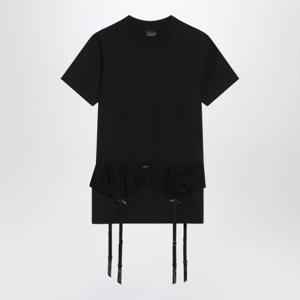 발렌시아가 반팔 티셔츠 828869TNVB2 Black
