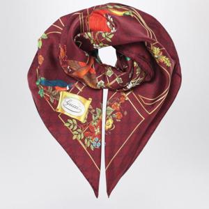 구찌 머플러 스카프 7770663G001 Burgundy