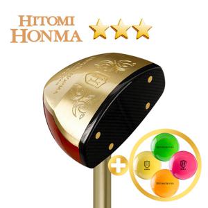 [2025년형]협회공인인증 히토미 혼마 3스타 최고급 파크골프채 파크볼채 CLASSIC GOLD