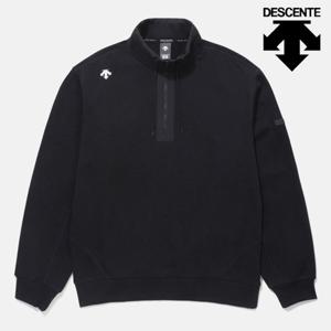 [데상트]데상트 코튼 기모 아노락 맨투맨 SP321UAN95BLK0 티셔츠