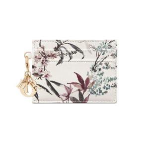 디올 Lady Dior Freesia Card Holder DIOSEJ4TMUL