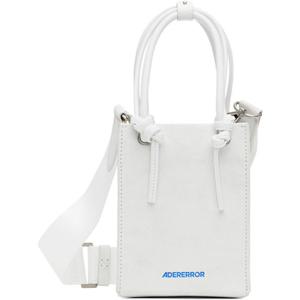 아더 에러 화이트 가죽 메신저백 BN01SSBA2007WH 241039M170000