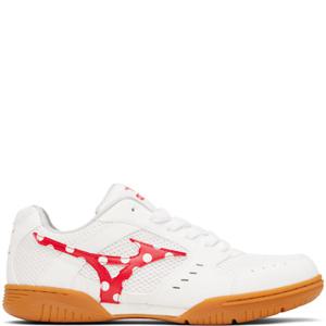 꼼데가르송 화이트 Mizuno 폴카 도트 스쿨 스니커즈 NO-K102-001-1 251670F128000