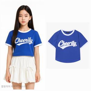 [더데이걸]블루치어리더티셔츠TGRA253Y2
