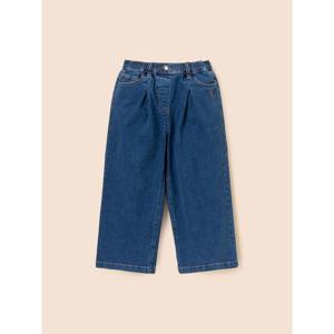 [빈폴키즈] [DENIM] 여아 세미 와이드 데님 팬츠  블루 (BI5821G01P)