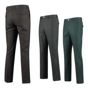 [럭스골프]골피아 남성 인밴드 패턴 기모 스판 골프바지 FW3W509