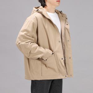 [후앙스]데일리 오버핏 면 숏 후드 패딩 야상 DRPD6267