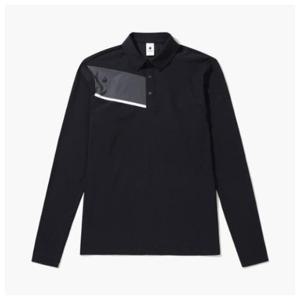 [르꼬끄골프]르꼬끄골프반팔티 KQF GP221MTL41-BLCK 남성 트리코