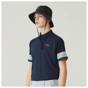 [르꼬끄골프]르꼬끄골프반팔티 KQF GP121MTS38-NAVY 남성 스웨터