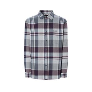 닥스 골프 남성 24FW 스테디셀러레터 로고 스트레치 체크 셔츠 (GRAY) WGSH4D101G2