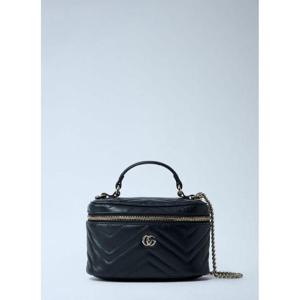 25 FW 구찌 여성 Mini Vanity GG Marmont Bag guc0261031blk