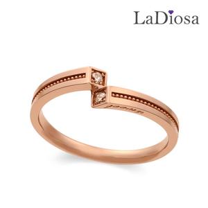라디오사 18K 청다이아 여성반지 G18D-5920RS