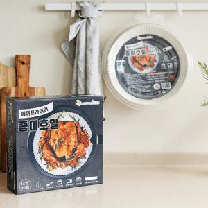 로렌힐스 에어프라이어 종이호일 접시형 90매입x4팩