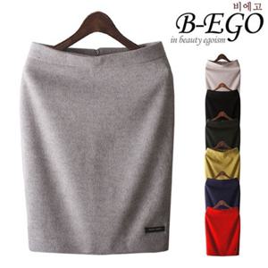 [비에고]783BG_44~110/캐시미어/핸드메이드/샤틴/폴리H라인스커트