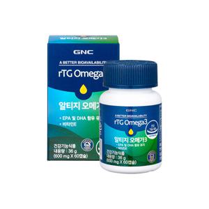 [GNC] 알티지 오메가3 60캡슐 (1개월분)