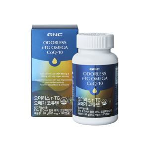[GNC] 오더리스 r-TG 오메가3 코큐텐 (180캡슐) 60일분 x 2개