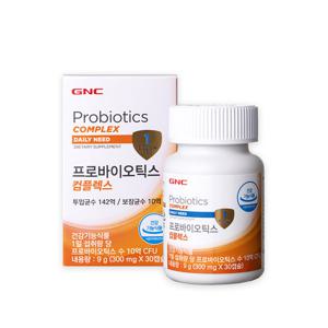[GNC] 프로바이오틱스 콤플렉스 30캡슐 (1개월분)x5