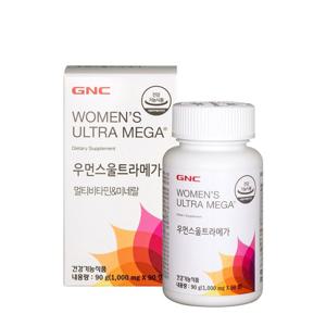 [GNC] 우먼스울트라메가 멀티비타민 앤 미네랄 (90정) 45일분