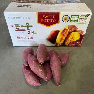 버들농산 영암 토울고구마 꿀고구마 베니하루카 5kg(긴상)
